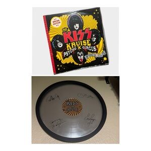 NEW KISS Kruise X - Commemorative Engraved Signed Record